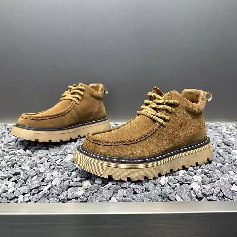 Mens Fashion Winter 2025 - Autum Winter Men Platform Boots Designer