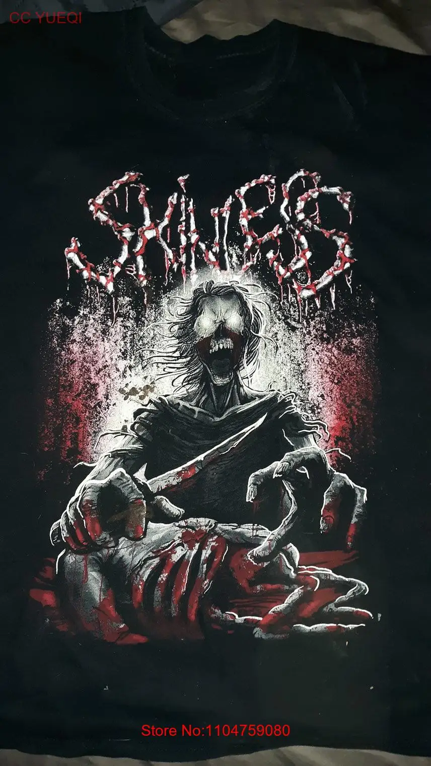 Mens Fashion Black Shirt - Skinless Band For Friends Black T