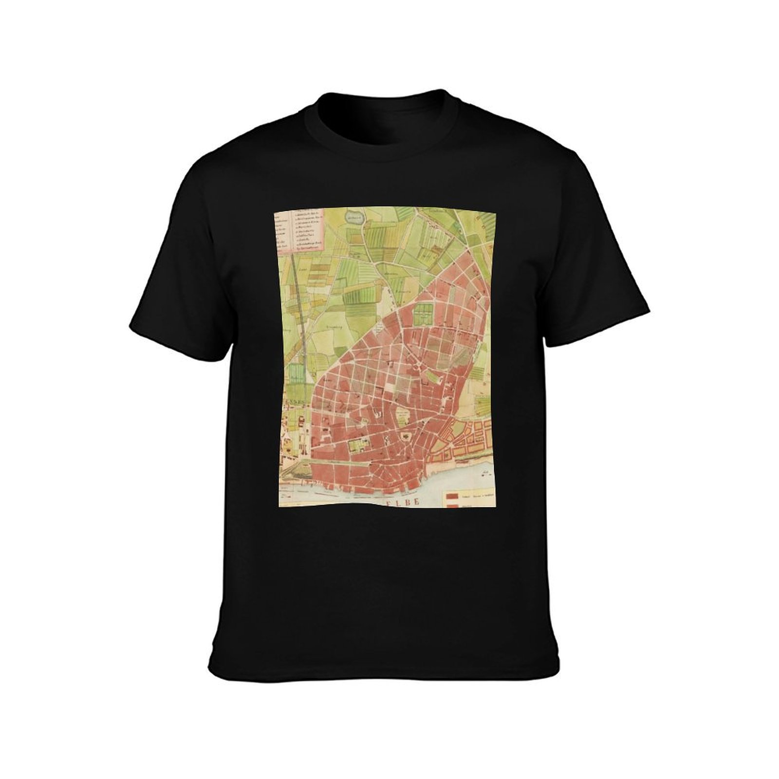 Vintage Altona Hamburg Map (18 - Men'S Fashion Hamburg 评论和价格