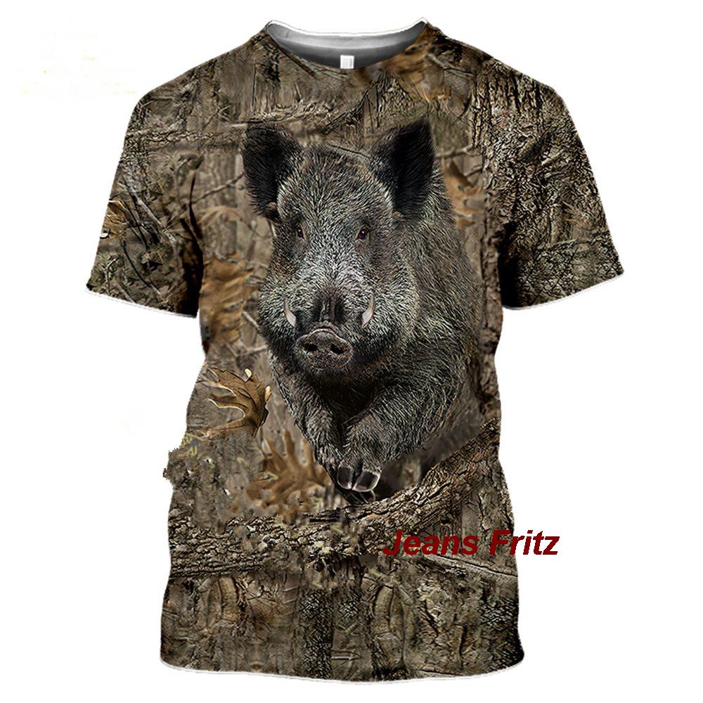 2023 Camouflage hunting animal - Jeans Shirt Fashion For Men 评论和价格