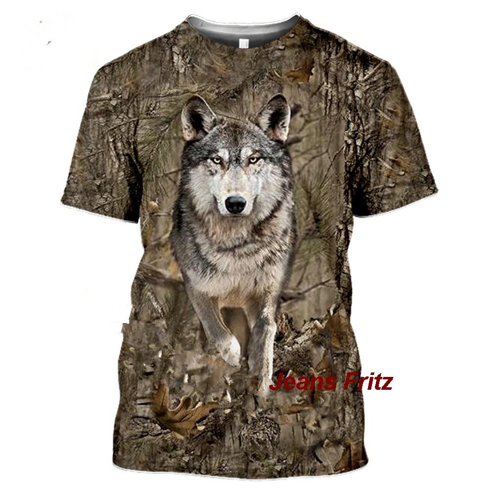 2023 Camouflage hunting animal - Jeans Shirt Fashion For Men 评论和价格
