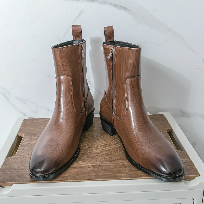 Classic Comfy Ankle Boots Bota - Mens Fashion Zapatos 评论和价格