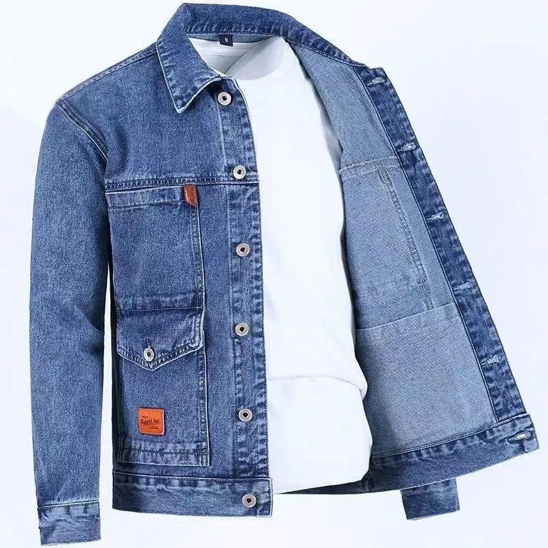 2023 Spring and Autumn New Fas - Mens Fashion Denim Jacket 评论和价格