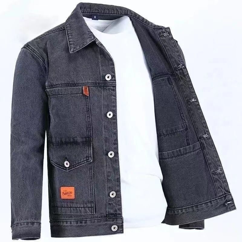 2023 Spring and Autumn New Fas - Mens Fashion Denim Jacket 评论和价格