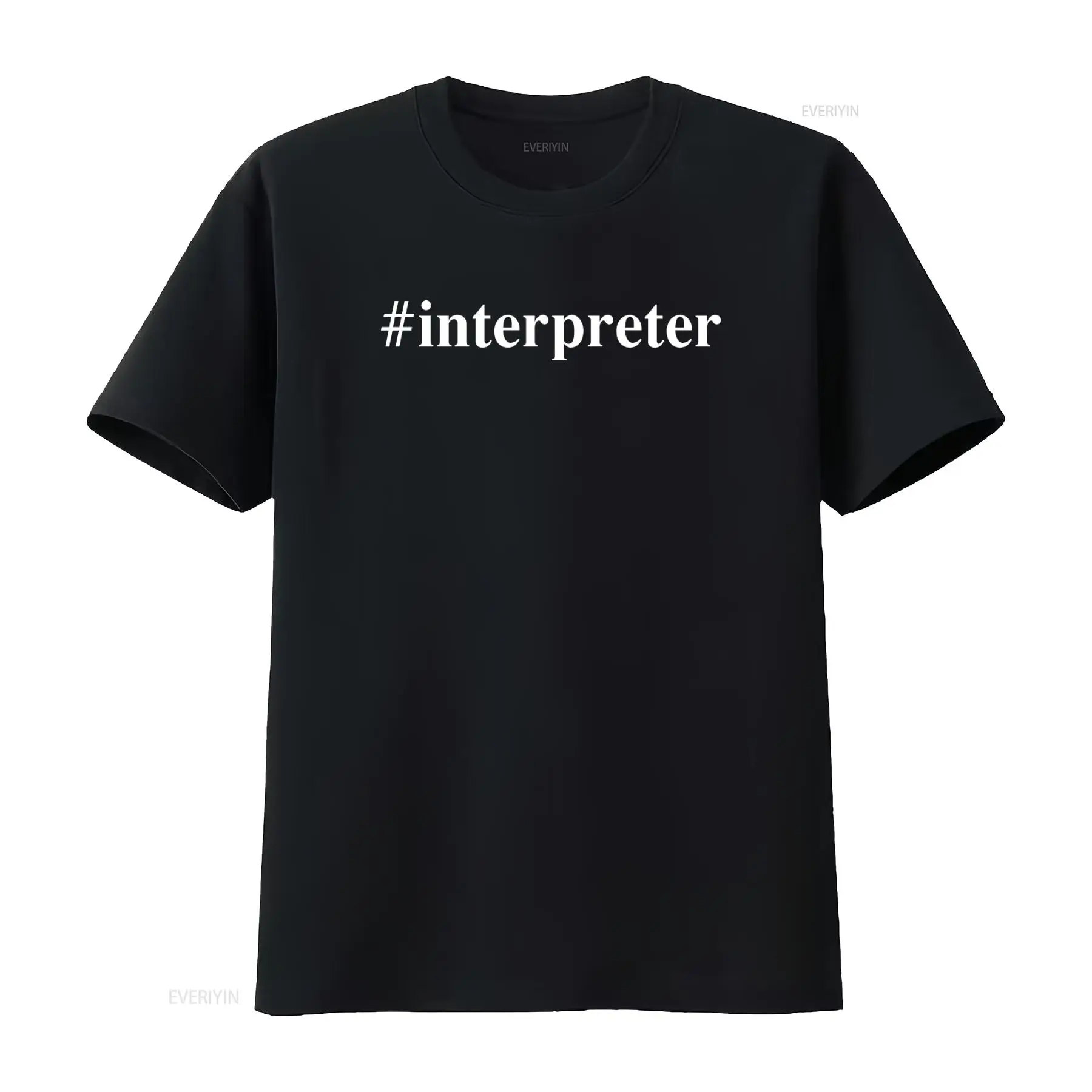 Interpreter T Shirt for Lingui - Mens Fashion Hashtags 评论和价格