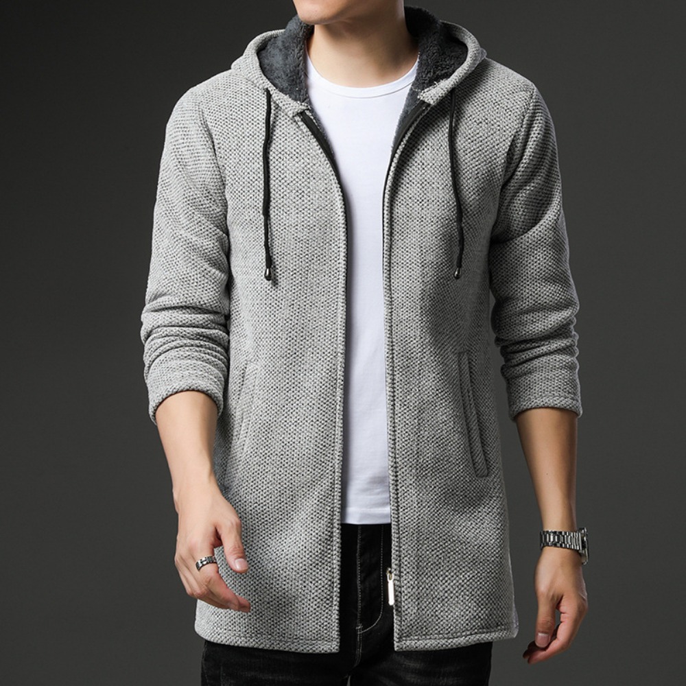 New Arrival Knitted Sweater Me - Men'S Fashion Zip Sweater 评论和价格