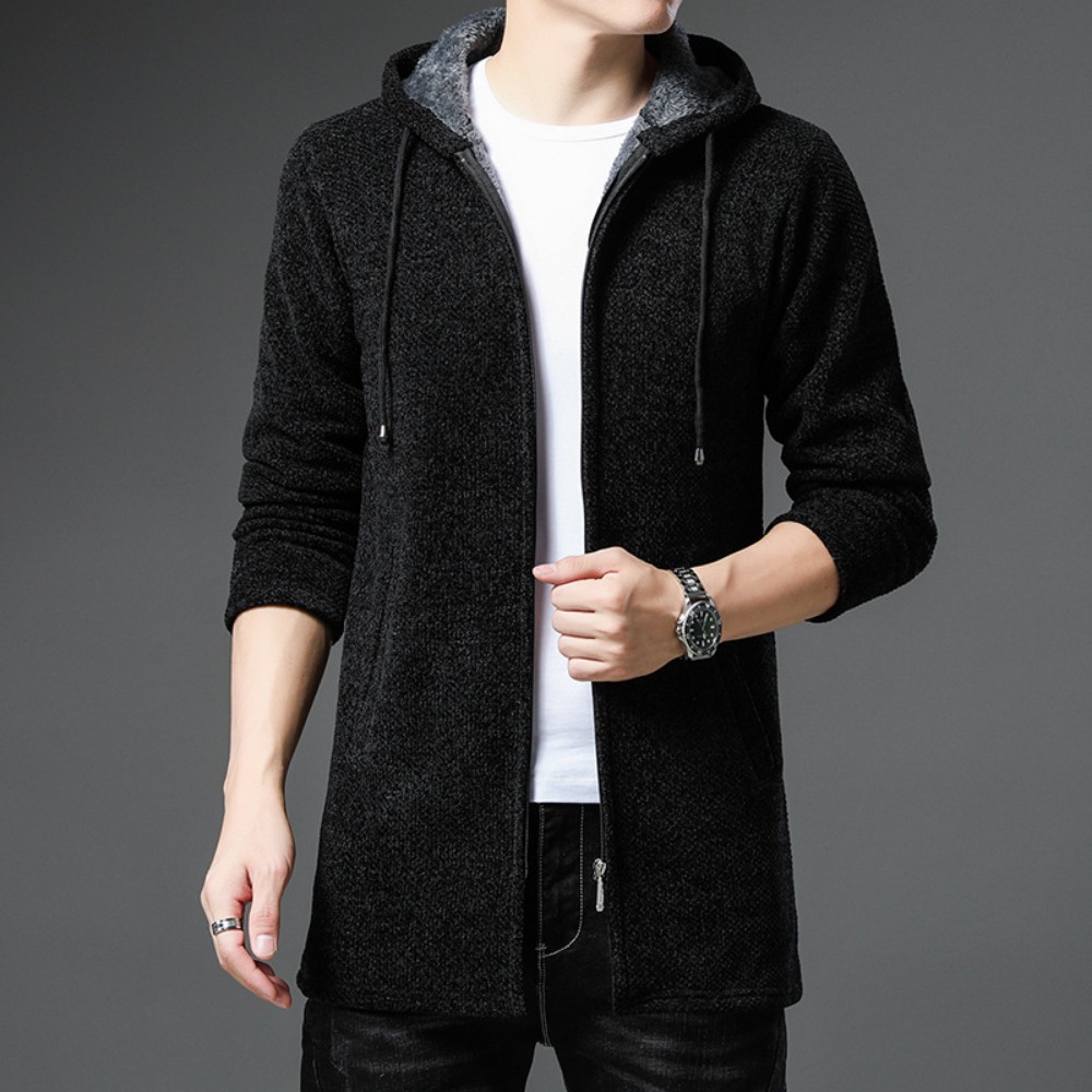 New Arrival Knitted Sweater Me - Men'S Fashion Zip Sweater 评论和价格