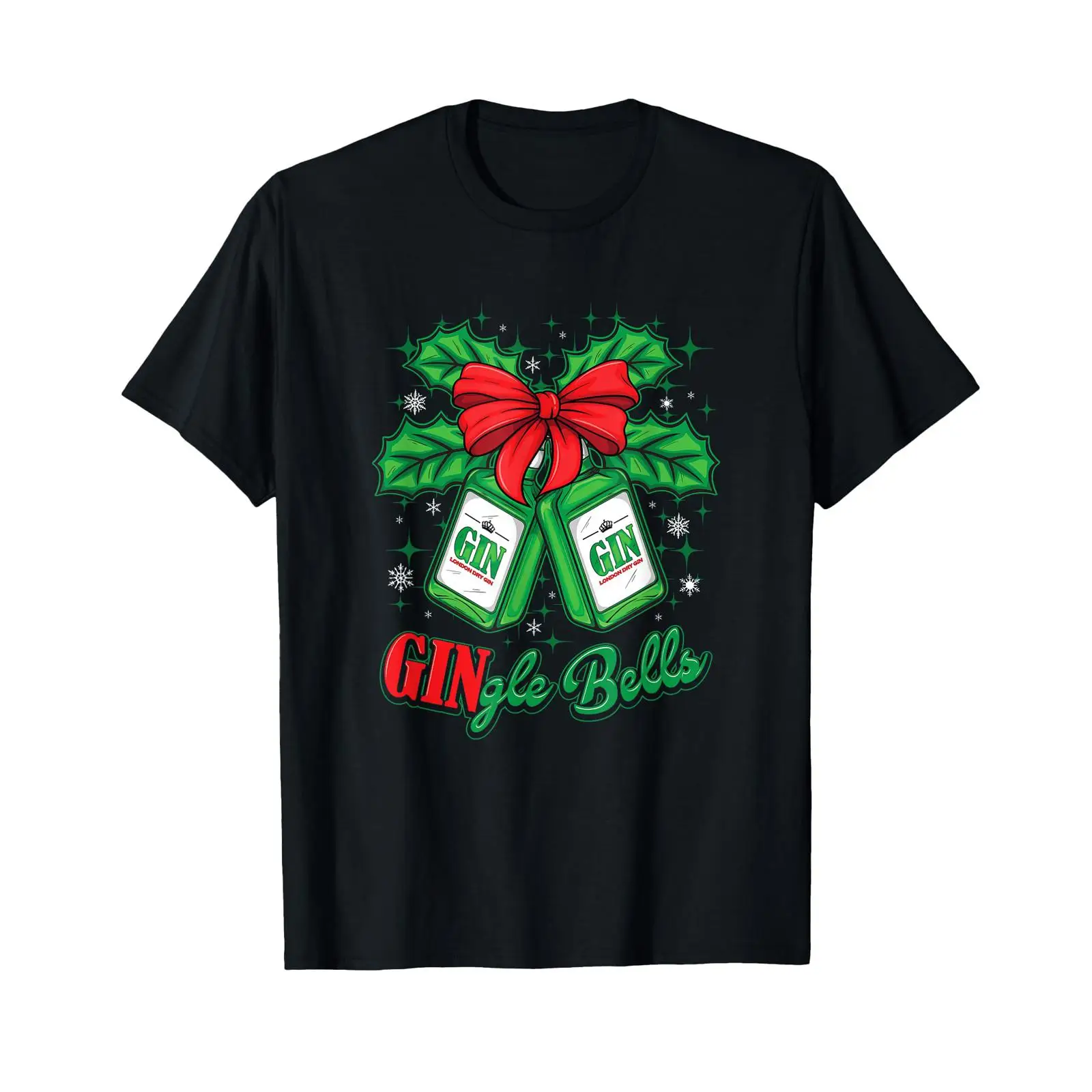 Funny Christmas Xmas Gin Gingl - Mens Xmas Fashion 评论和价格