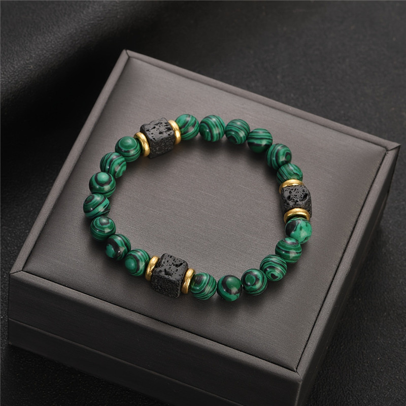 1pc New Malachite Bracelets Me - Mens Fashion Help 评论和价格