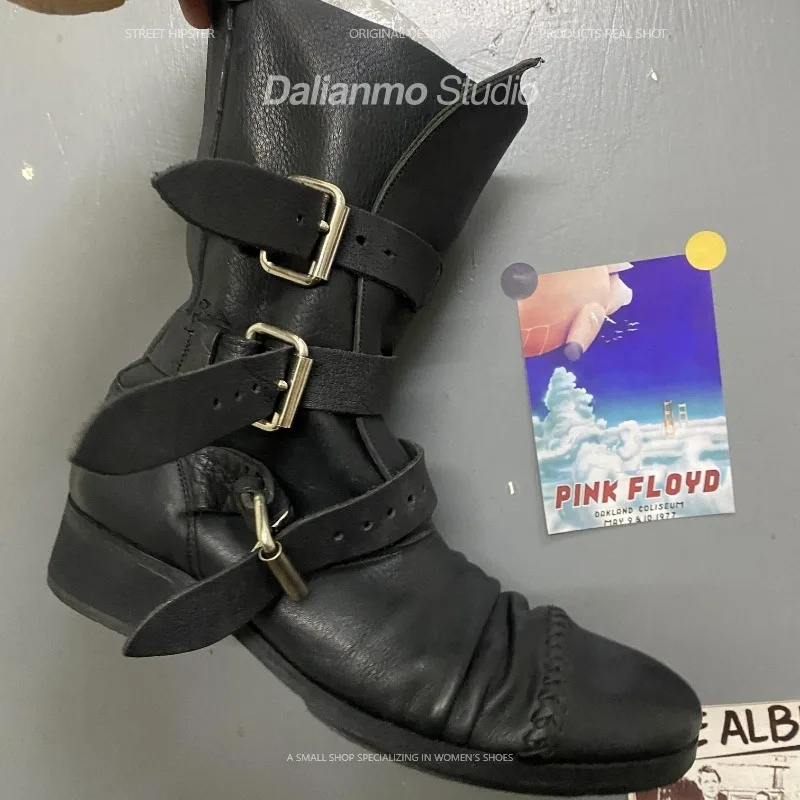 Fashion Men's Genuine Leather  - Men Fashion Vintage 评论和价格
