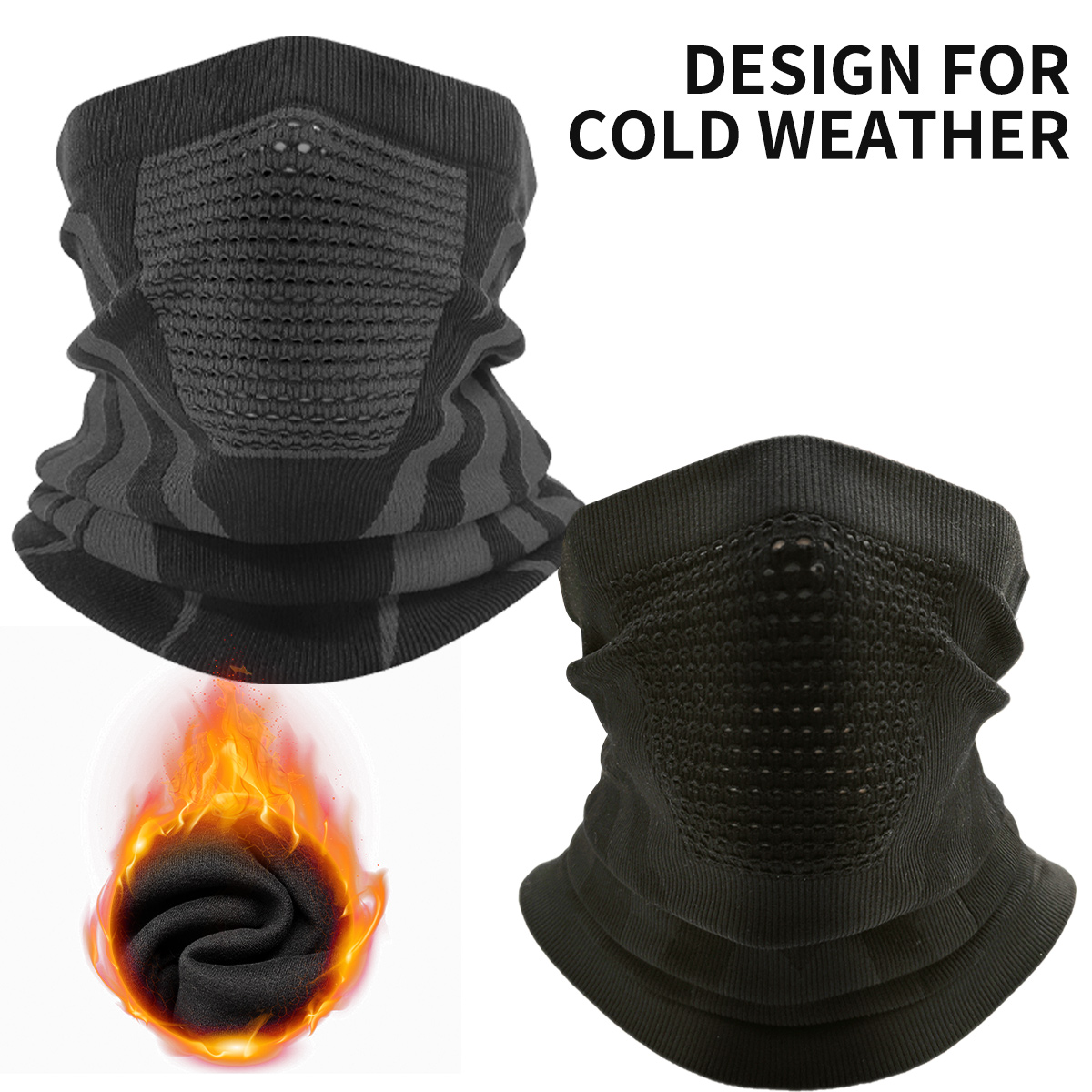Winter Neck Warmer Gaiter Warm - Mens Fashion Caps 评论和价格