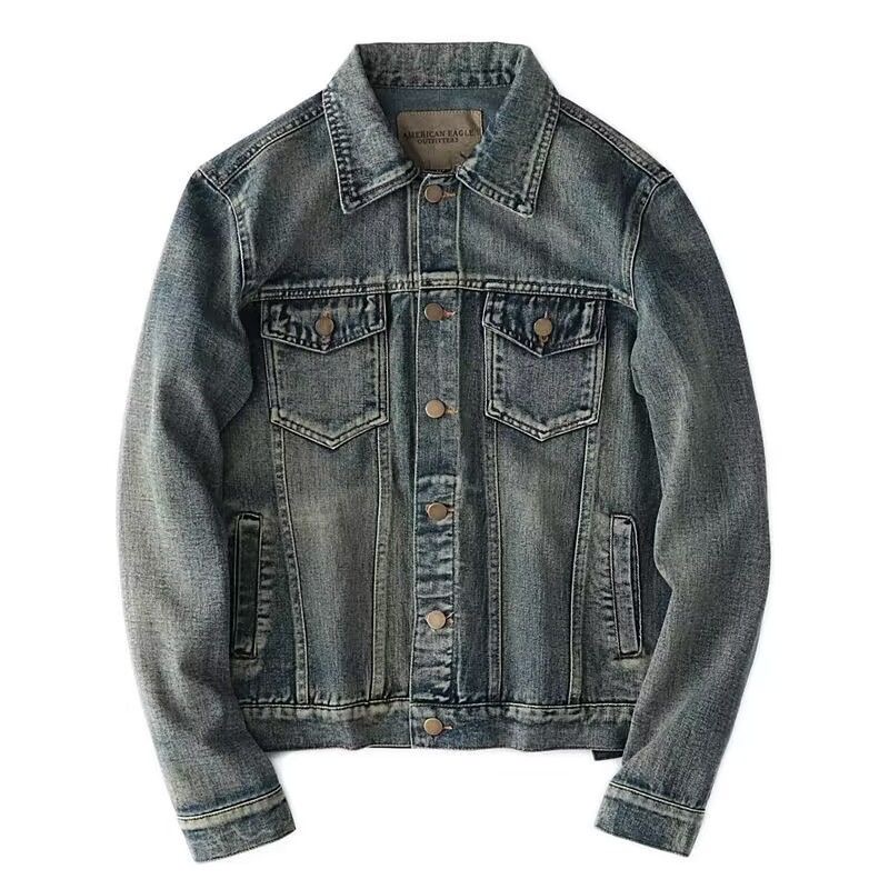 Autumn and Spring New Fashion  - Mens Fashion Denim Jacket 评论和价格