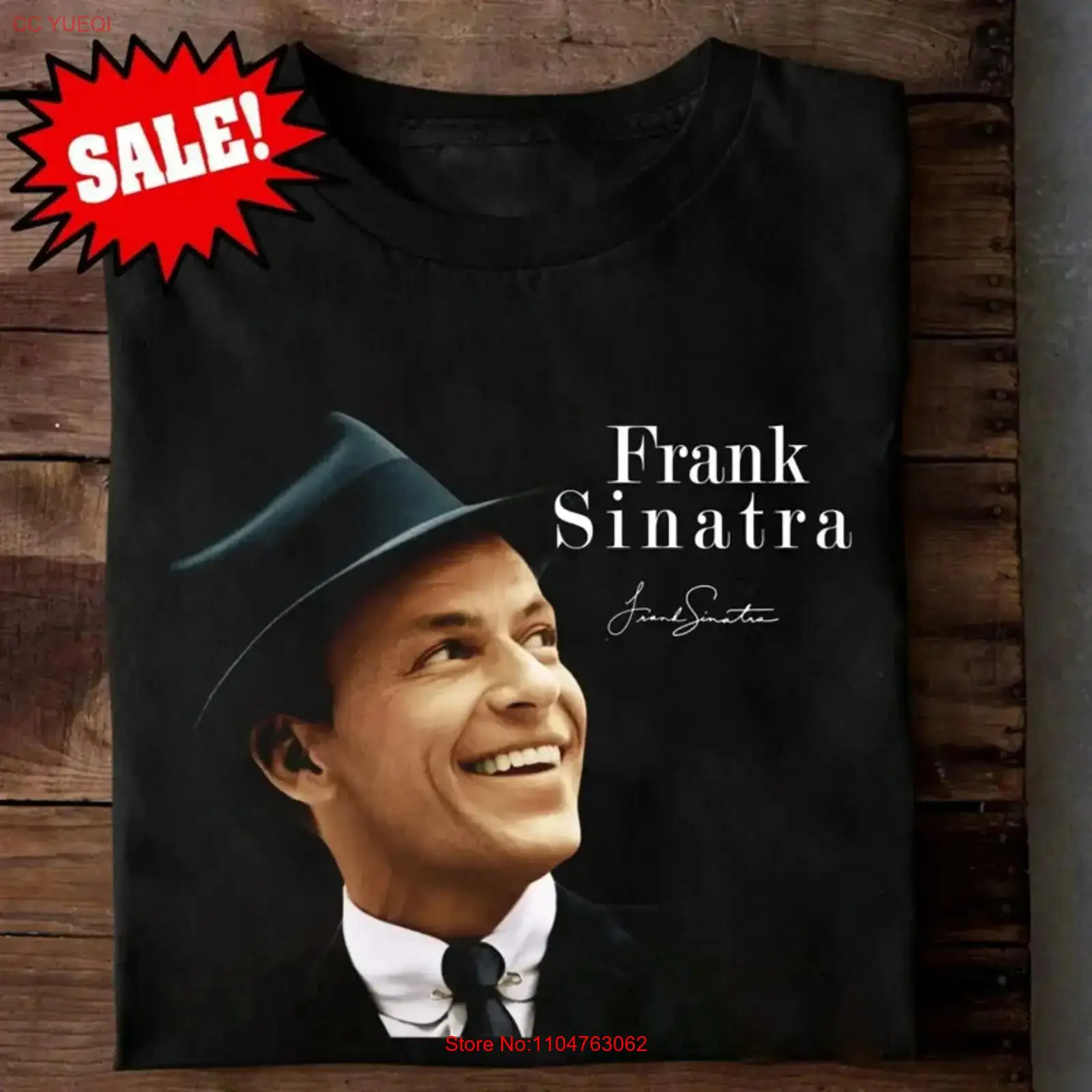 NEW Frank Sinatra Black Cotton - Mens Fashion Black Shirt 评论和价格
