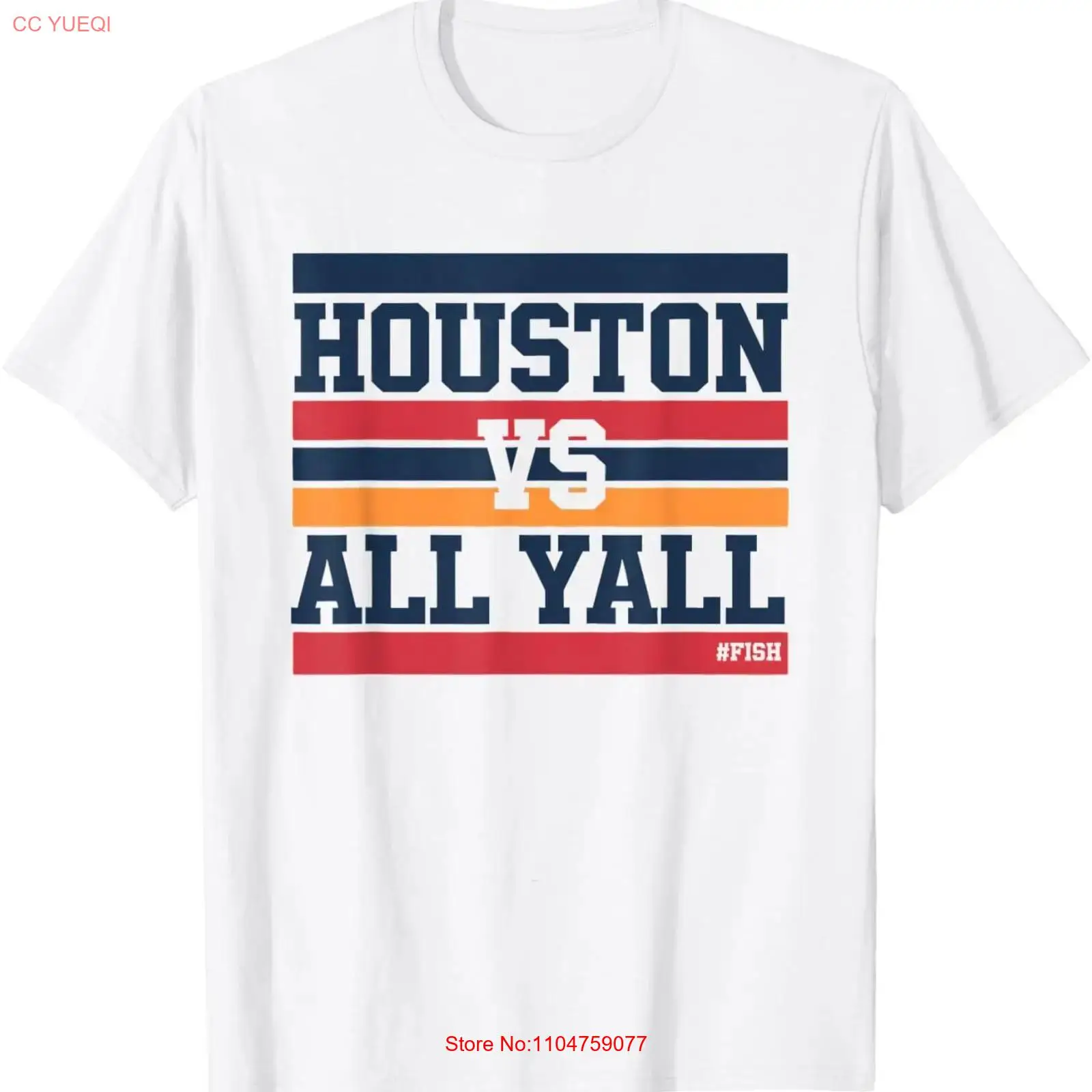 Houston VS All Y Hashtag Fish  - Mens Fashion Hashtags 评论和价格