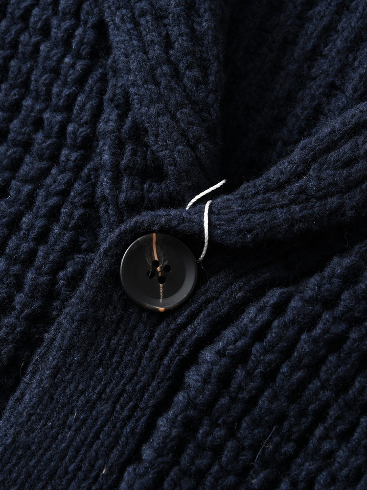 Eu Vintage 100% Wool Chunky Kn - Men'S Fashion Zip Sweater 评论和价格