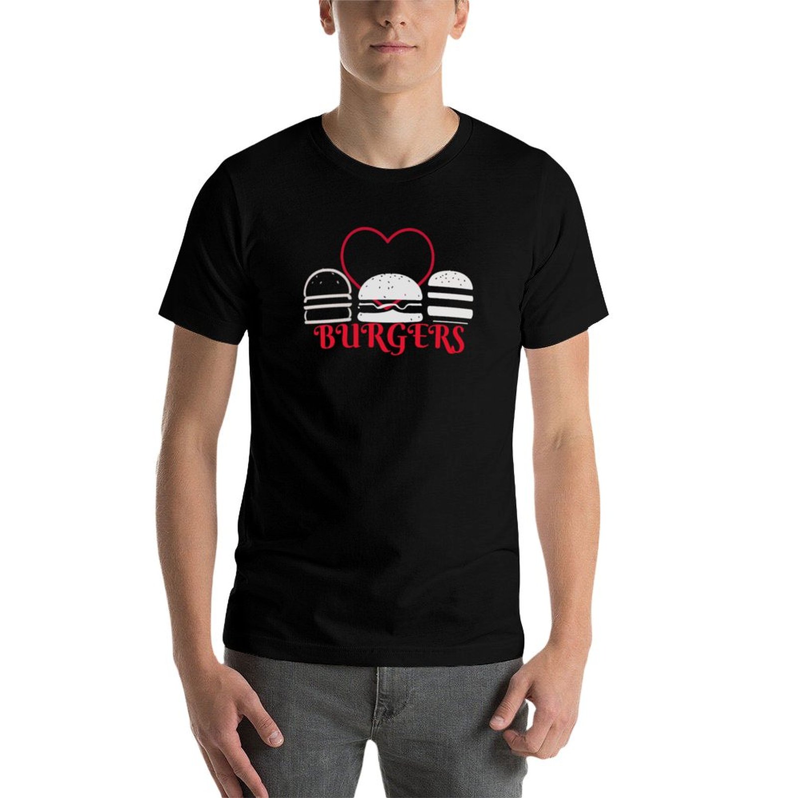 LOVE BURGERS - HAMBURGERS T-Sh - Men'S Fashion Hamburg 评论和价格
