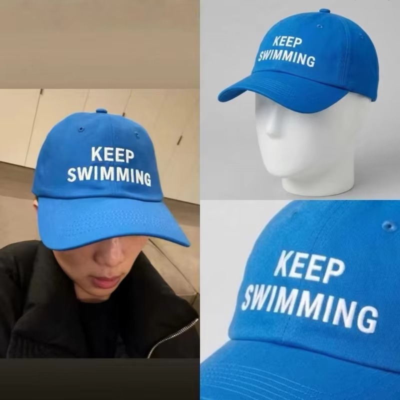 2026 Trendy keep Swimming New  - Mens Fashion Caps 评论和价格