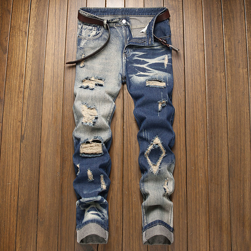 New Retro Jeans Men's Straight - Men'S Fashion For 60 Year Old 评论和价格