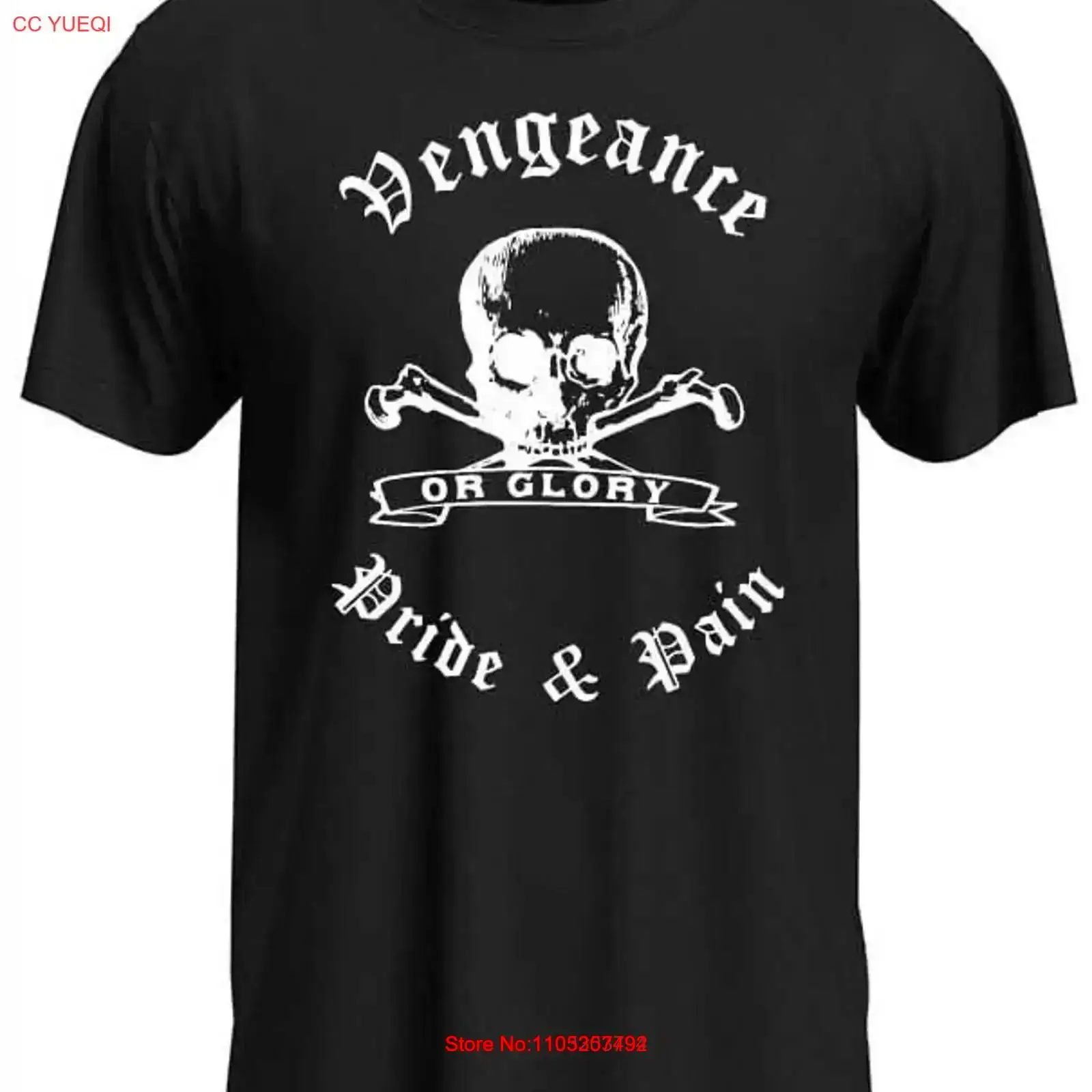 Vengeance Pride and Pain Black - Mens Fashion Black Shirt 评论和价格