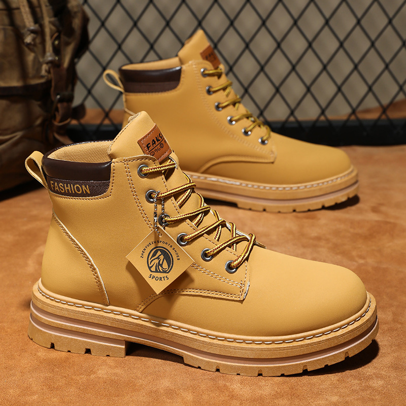 Men High Top Boots 2025 Autumn - Mens Fashion Winter 2025 评论和价格