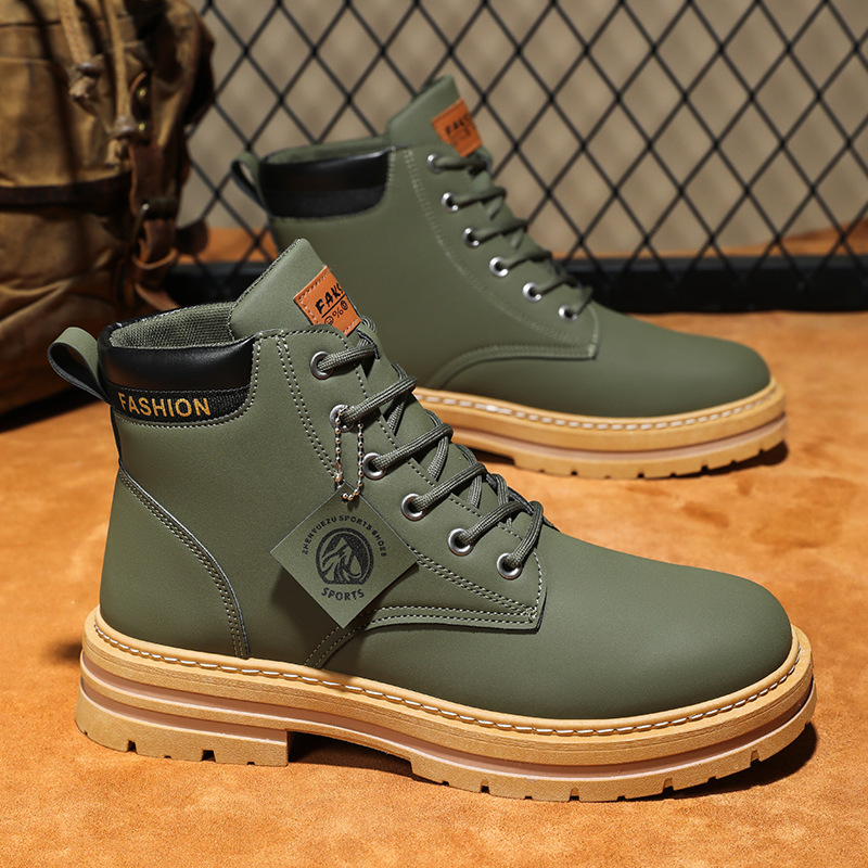 Men High Top Boots 2025 Autumn - Mens Fashion Winter 2025 评论和价格
