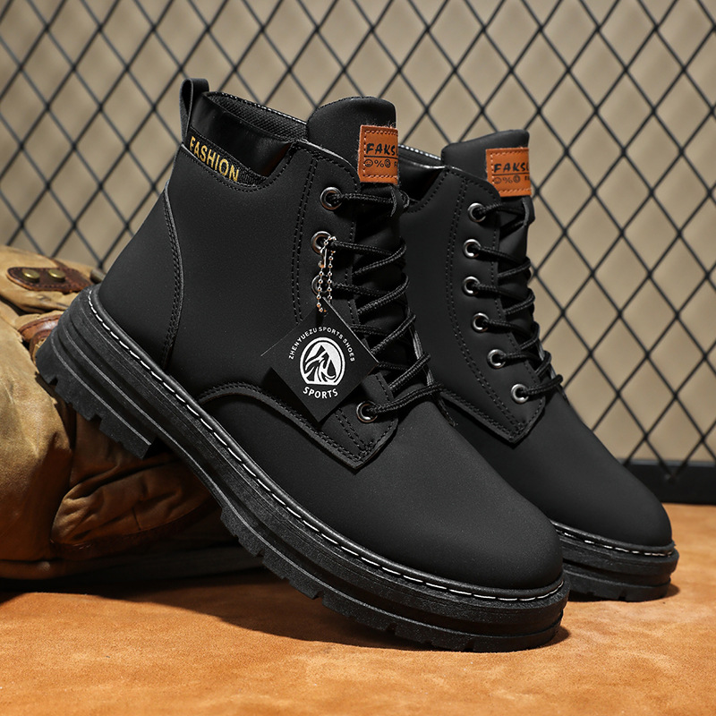 Men High Top Boots 2025 Autumn - Mens Fashion Winter 2025 评论和价格