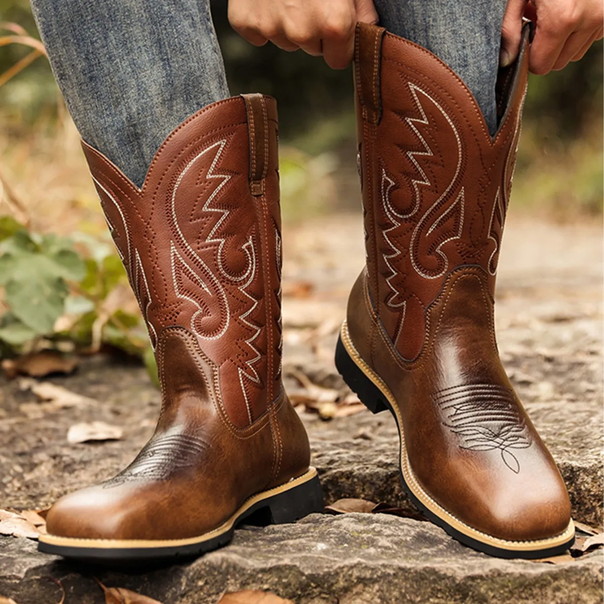 Men's Mid-calf Boots Fashion H - Mens Fashion Winter 2025 评论和价格