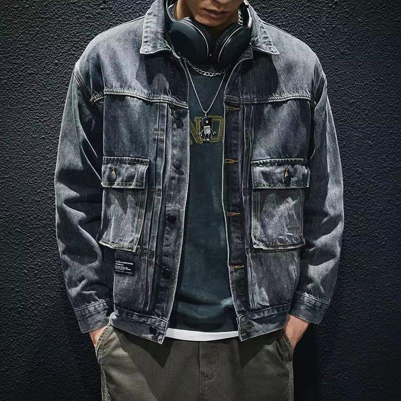 High Quality Men's Denim Jacke - Mens Fashion Denim Jacket 评论和价格