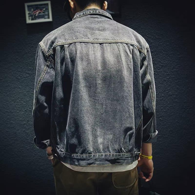 High Quality Men's Denim Jacke - Mens Fashion Denim Jacket 评论和价格
