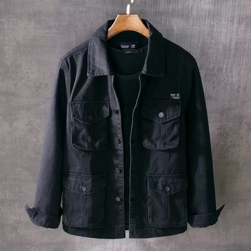 Spring and Autumn New Men's Fa - Mens Fashion Denim Jacket 评论和价格