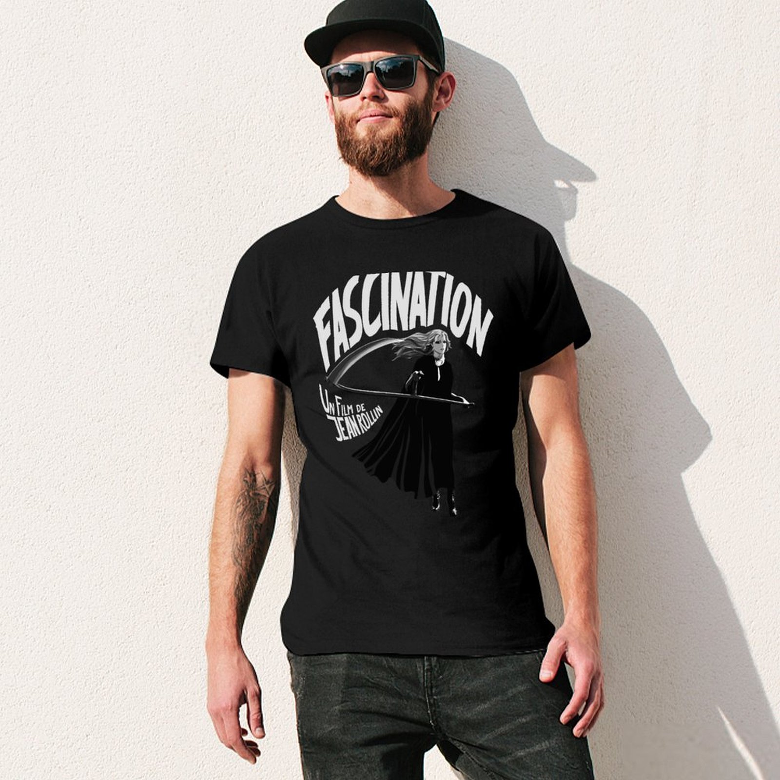 Fascination Jean Rollin T-Shir - Jeans Shirt Fashion For Men 评论和价格