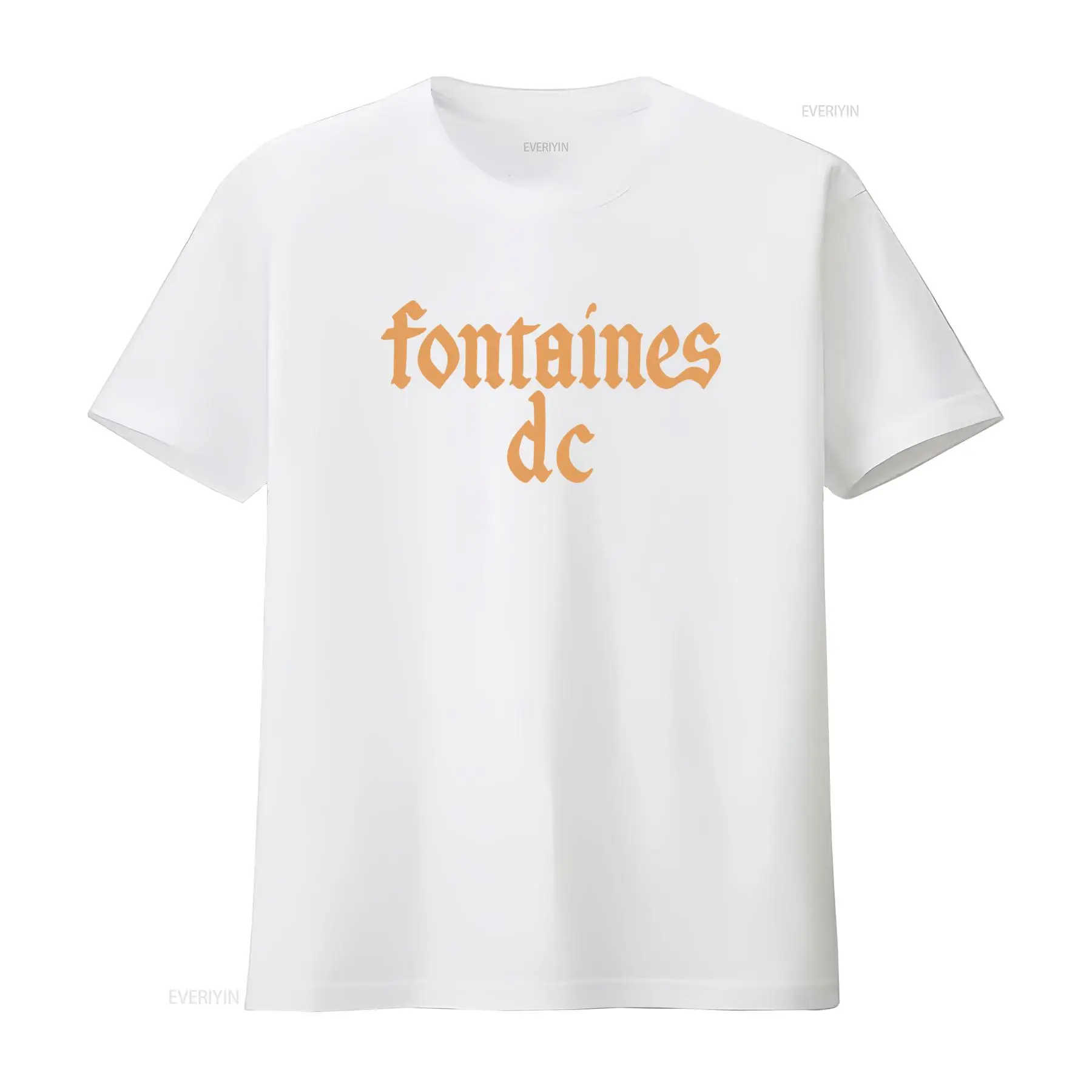 Fontaines D C 'Gothic Logo' Bl - Mens Fashion Black Shirt 评论和价格