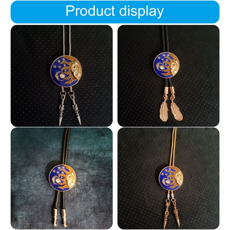 Delicate Jeweled Bolo Tie Cowb - Jeans Shirt Fashion For Men 评论和价格