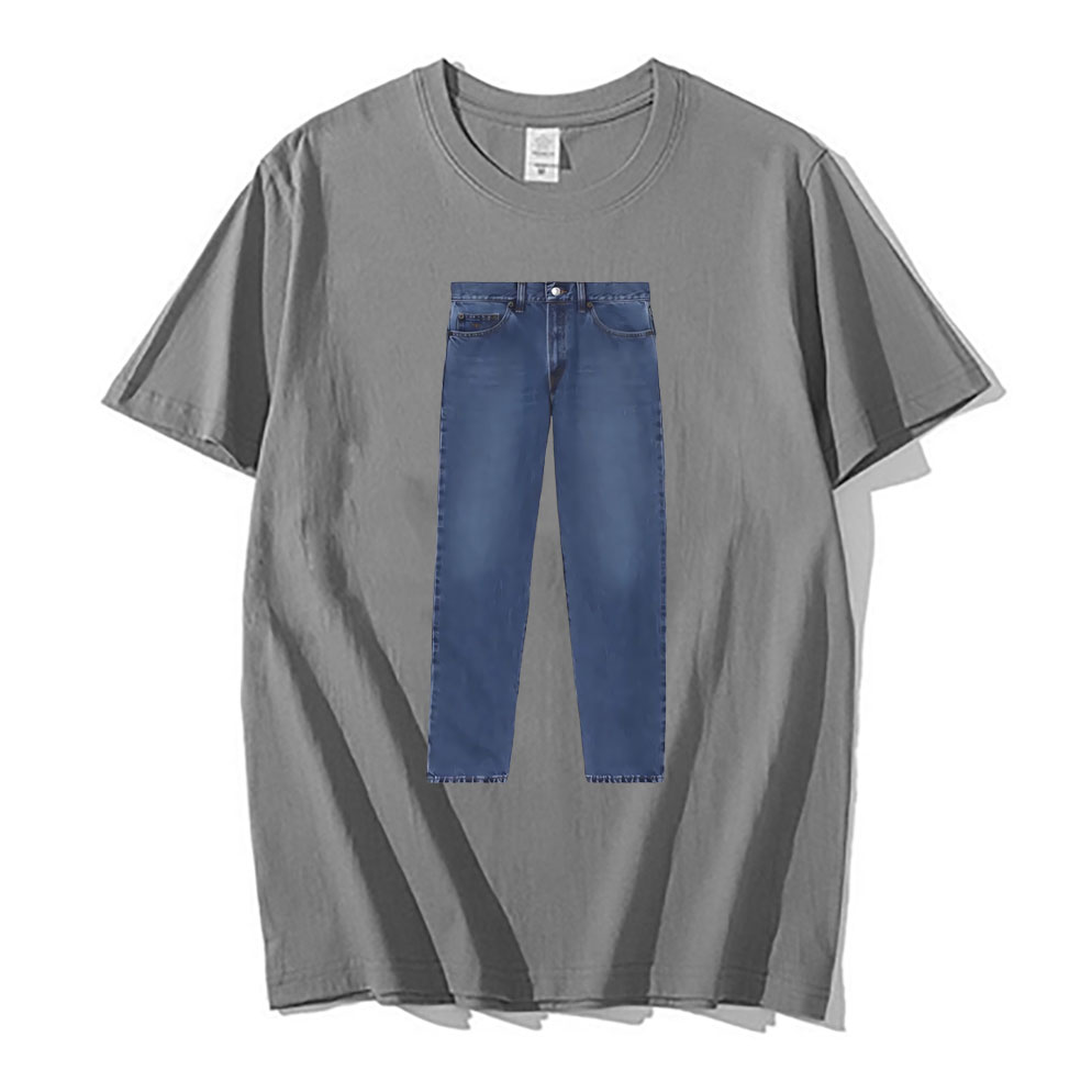 Funny Jeans Joke Meme Tshirt M - Jeans Shirt Fashion For Men 评论和价格