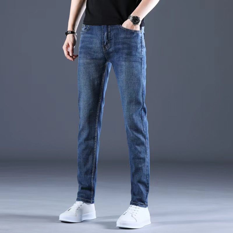 2026 Men's Denim Jeans Thin Su - Men'S Fashion For 60 Year Old 评论和价格
