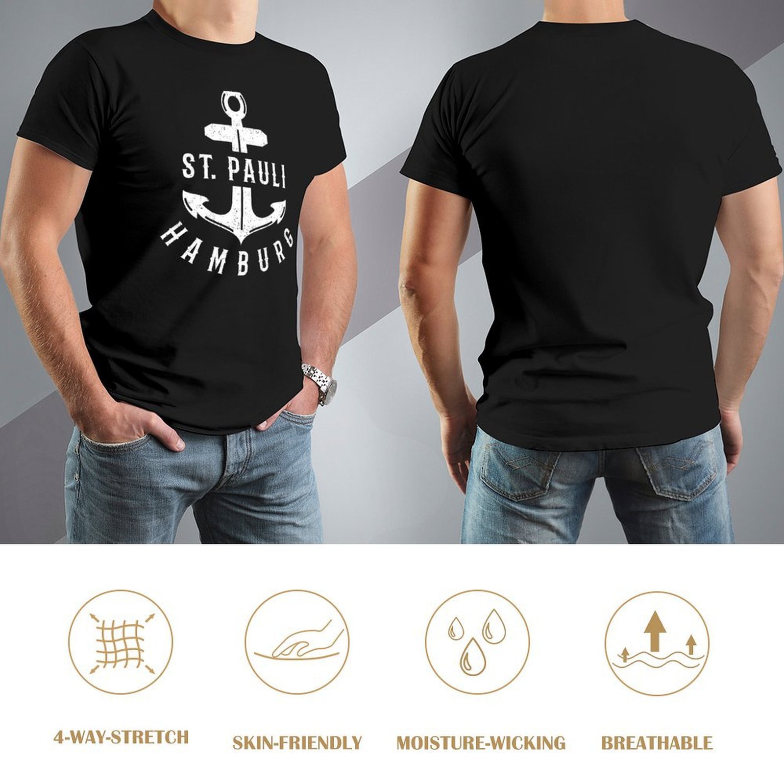 St. Pauli Hamburg Anchor Moin  - Men'S Fashion Hamburg 评论和价格