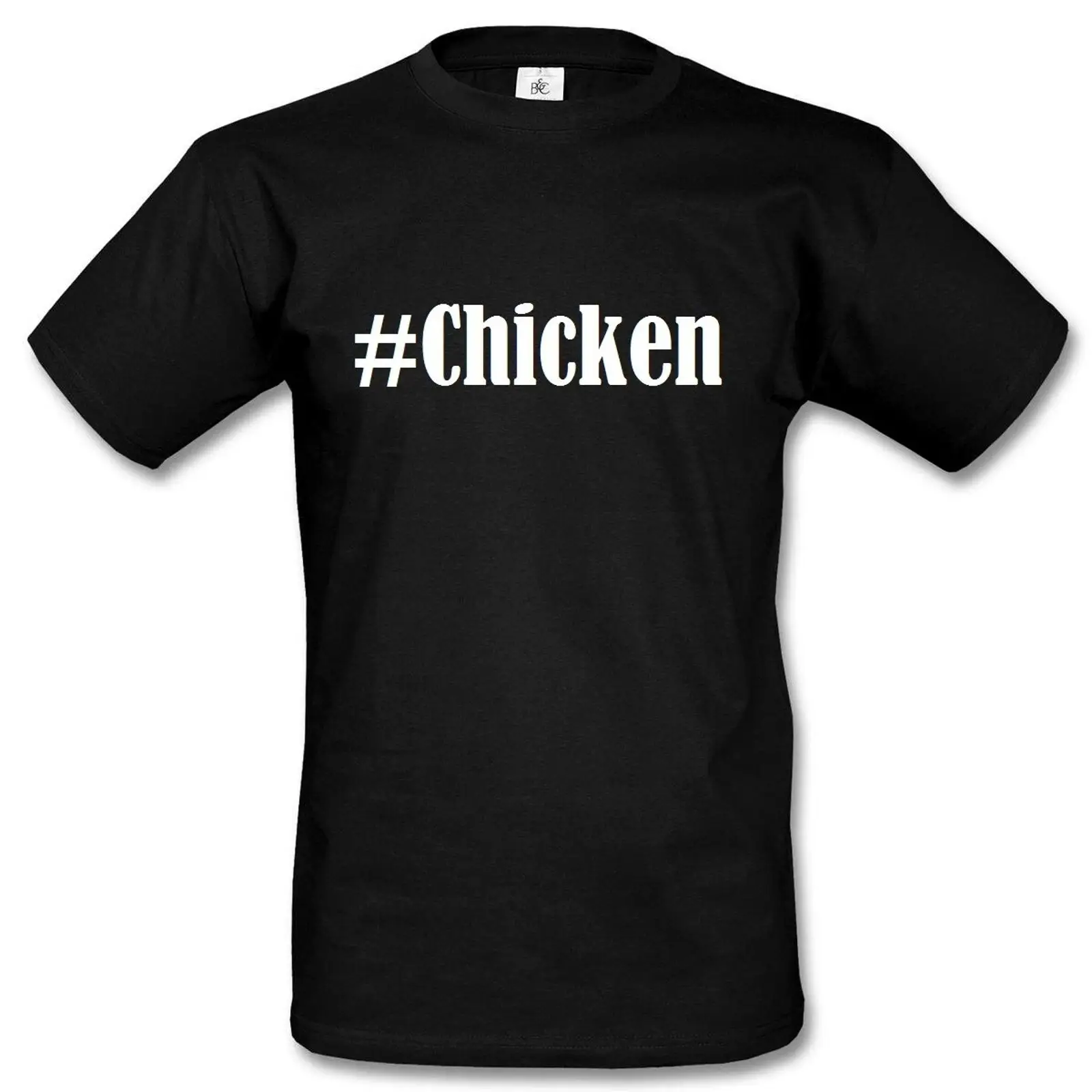 T Shirt Chicken Hashtag Raute  - Mens Fashion Hashtags 评论和价格