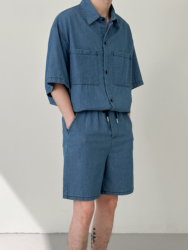 Streetwear Vintage Mens Jean T - Jeans Shirt Fashion For Men 评论和价格