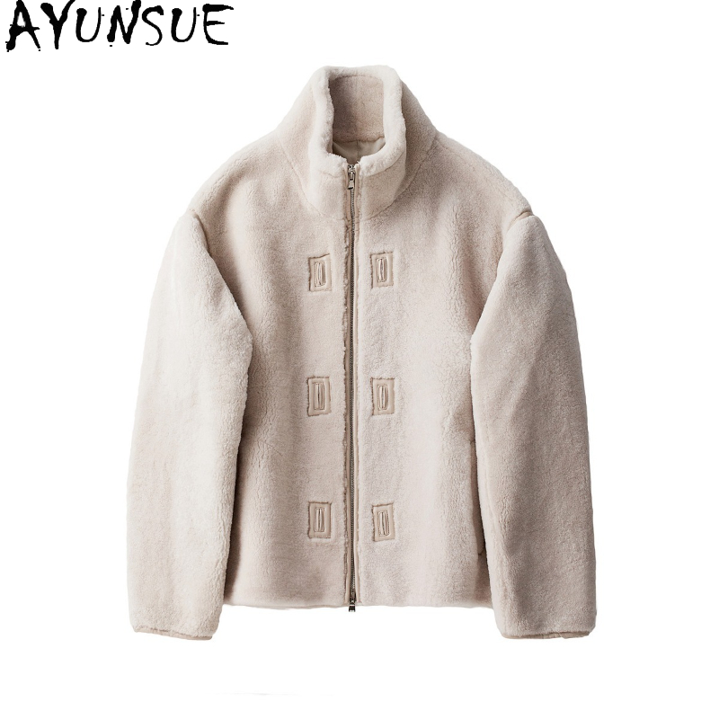 AYUNSUE Natural Merino Sheep S - Mens Fashion Winter 2025 评论和价格