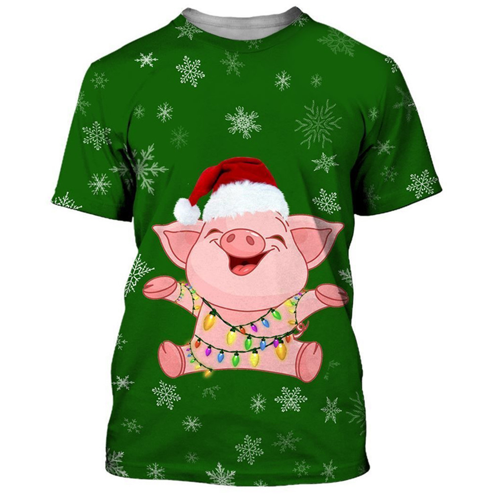 HX Funny Piggy Christmas Hoodi - Mens Xmas Fashion 评论和价格