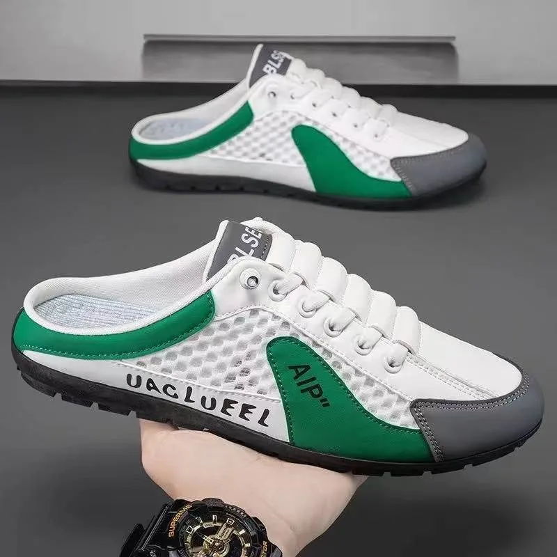 Men's Fashion Soft-soled Half  - Mens Fashion Zapatos 评论和价格