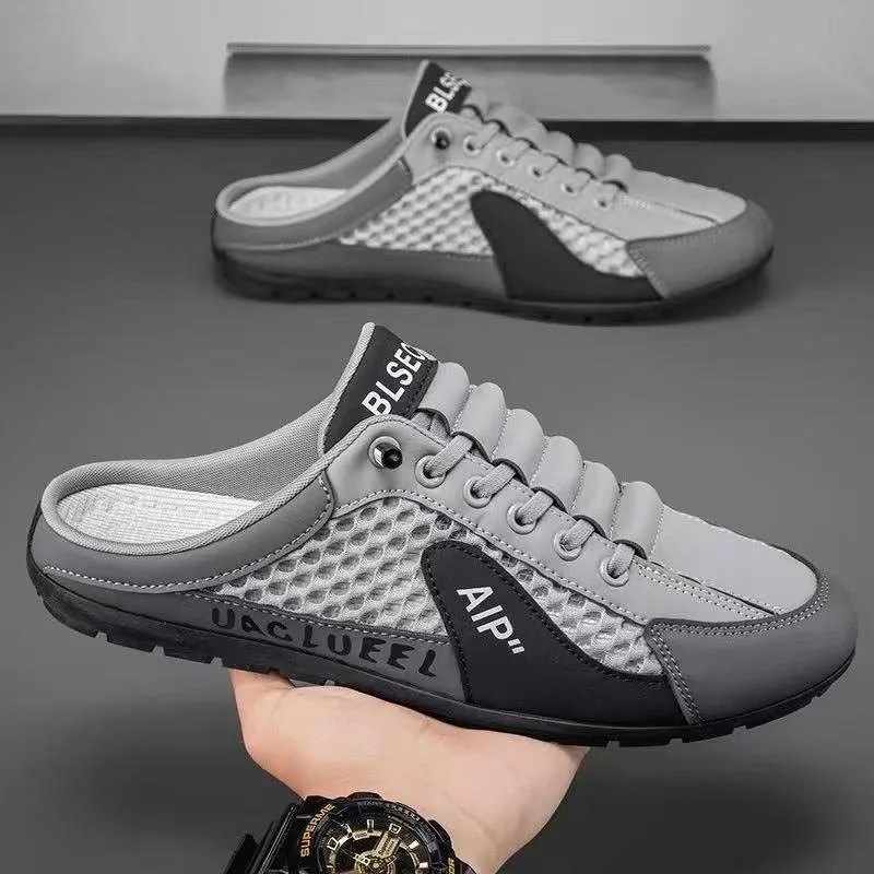 Men's Fashion Soft-soled Half  - Mens Fashion Zapatos 评论和价格