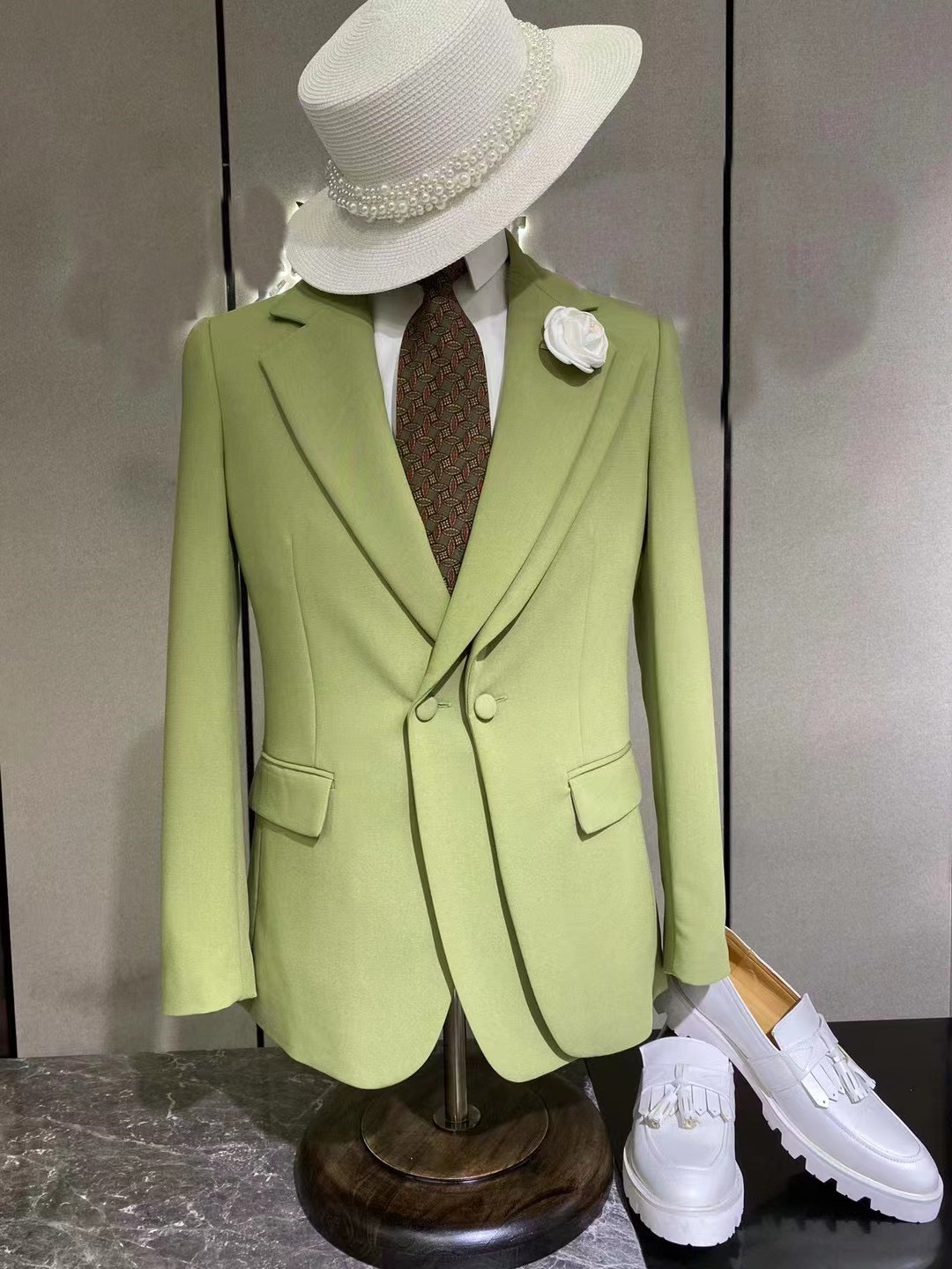 Customize Latest design fashio - Mens Fashion Blazer 评论和价格