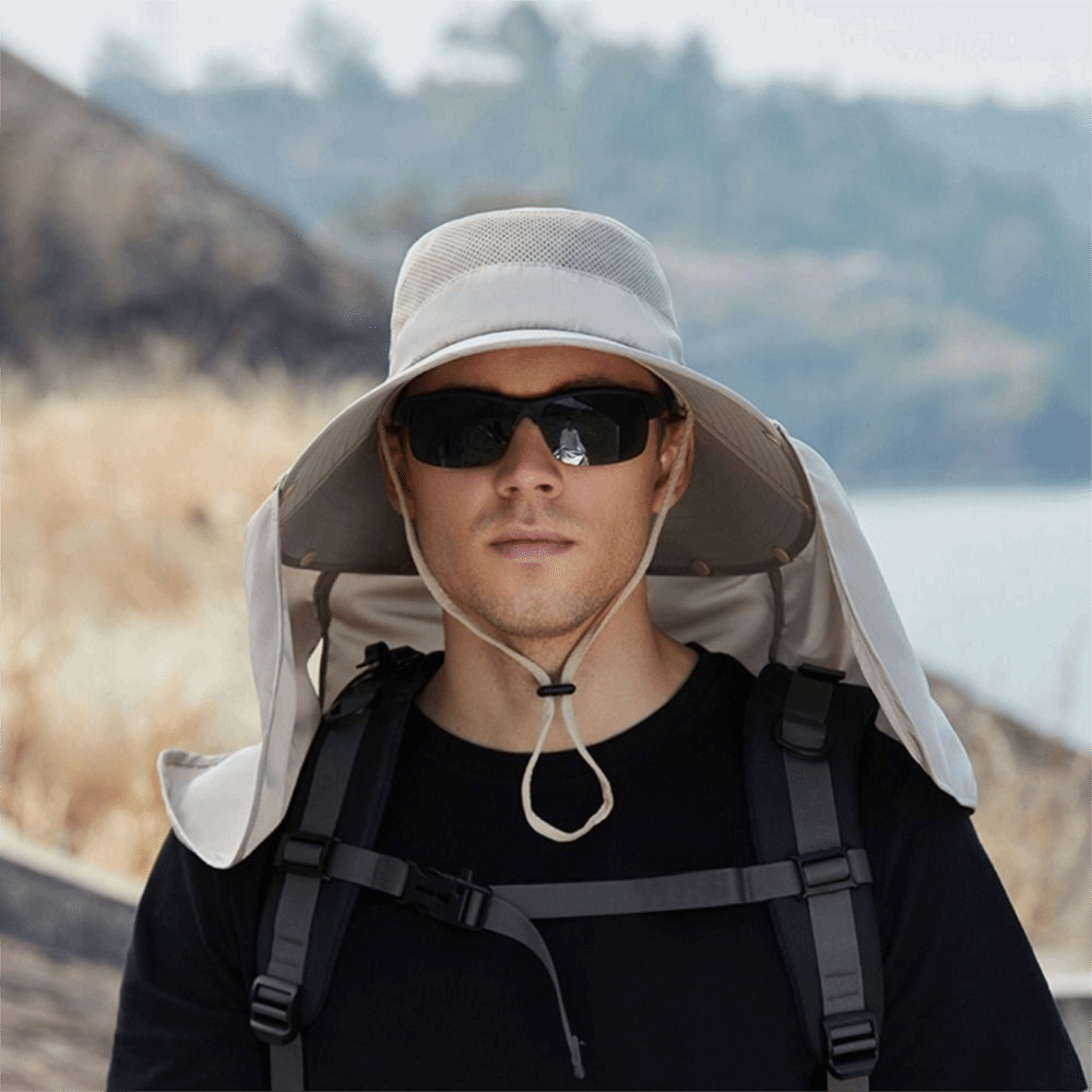 Fashion Cloth Men Sun Hat Big  - Mens Fashion Caps 评论和价格