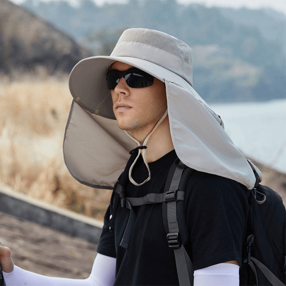 Fashion Cloth Men Sun Hat Big  - Mens Fashion Caps 评论和价格