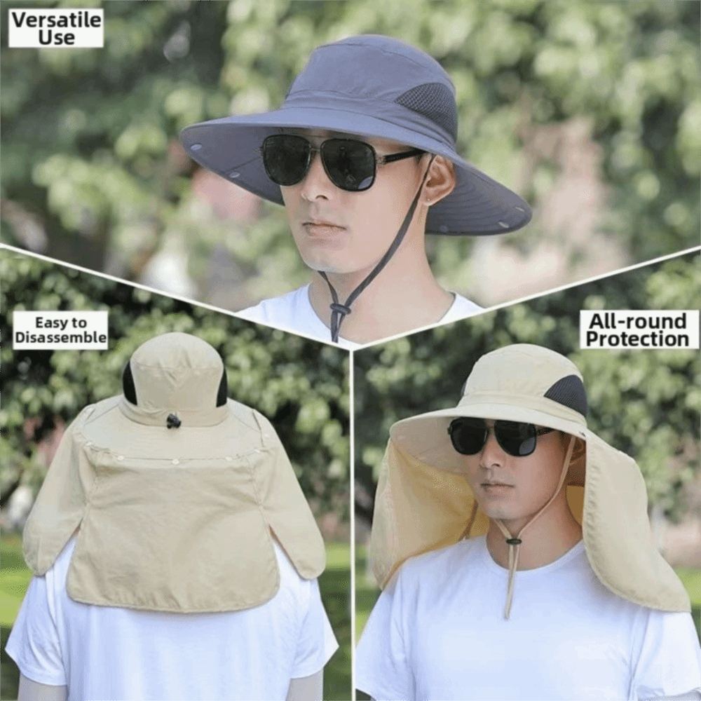 Fashion Cloth Men Sun Hat Big  - Mens Fashion Caps 评论和价格
