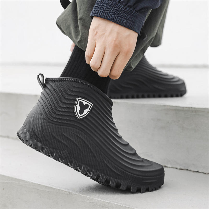 Men's Rain Shoes Fashion Water - Mens Fashion Zapatos 评论和价格
