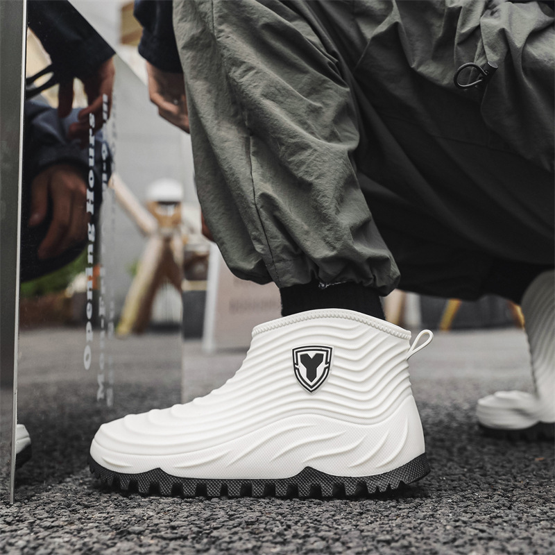 Men's Rain Shoes Fashion Water - Mens Fashion Zapatos 评论和价格