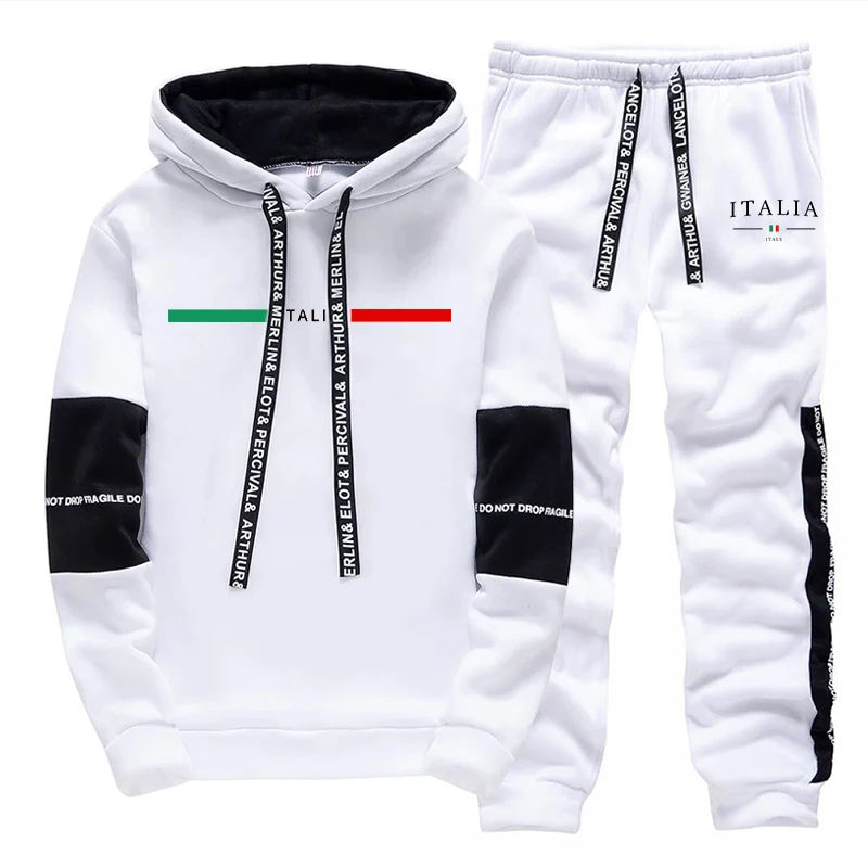 Fashion Mens Tracksuit Print C - Men'S Fashion Clothing 评论和价格