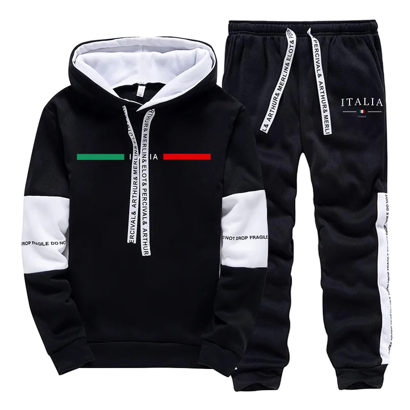 Fashion Mens Tracksuit Print C - Men'S Fashion Clothing 评论和价格